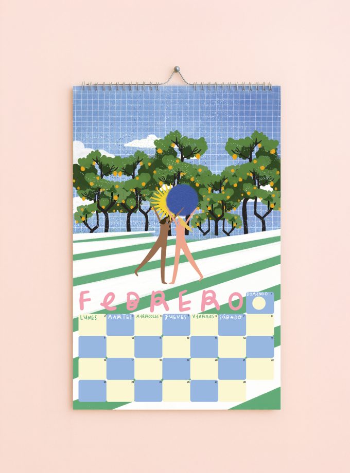 Calendario Ilustrado 2026 ✸ El ritmo del tiempo ✸