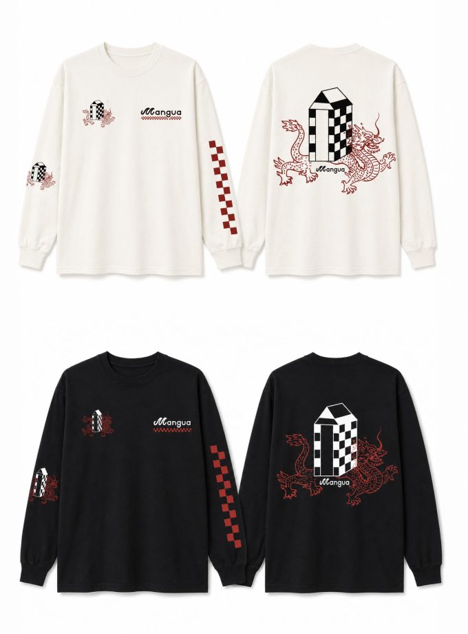 Casa DRAGÓN - Camiseta manga larga